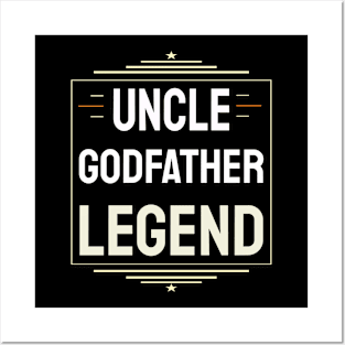 Uncle Godfather Legend Posters and Art